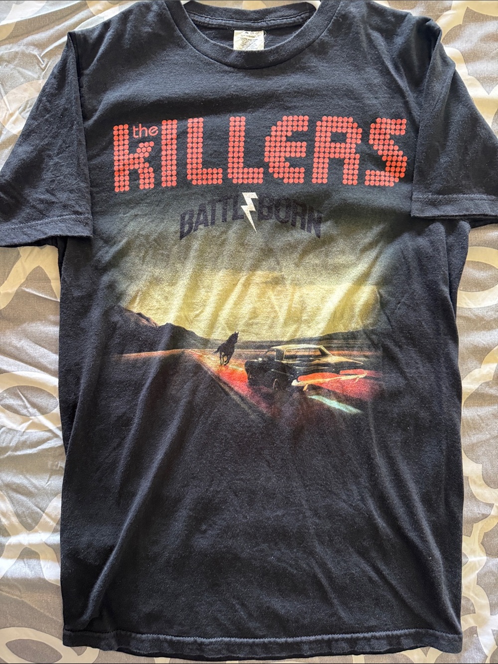 The Killers Battle Born Graphic Tour Tee